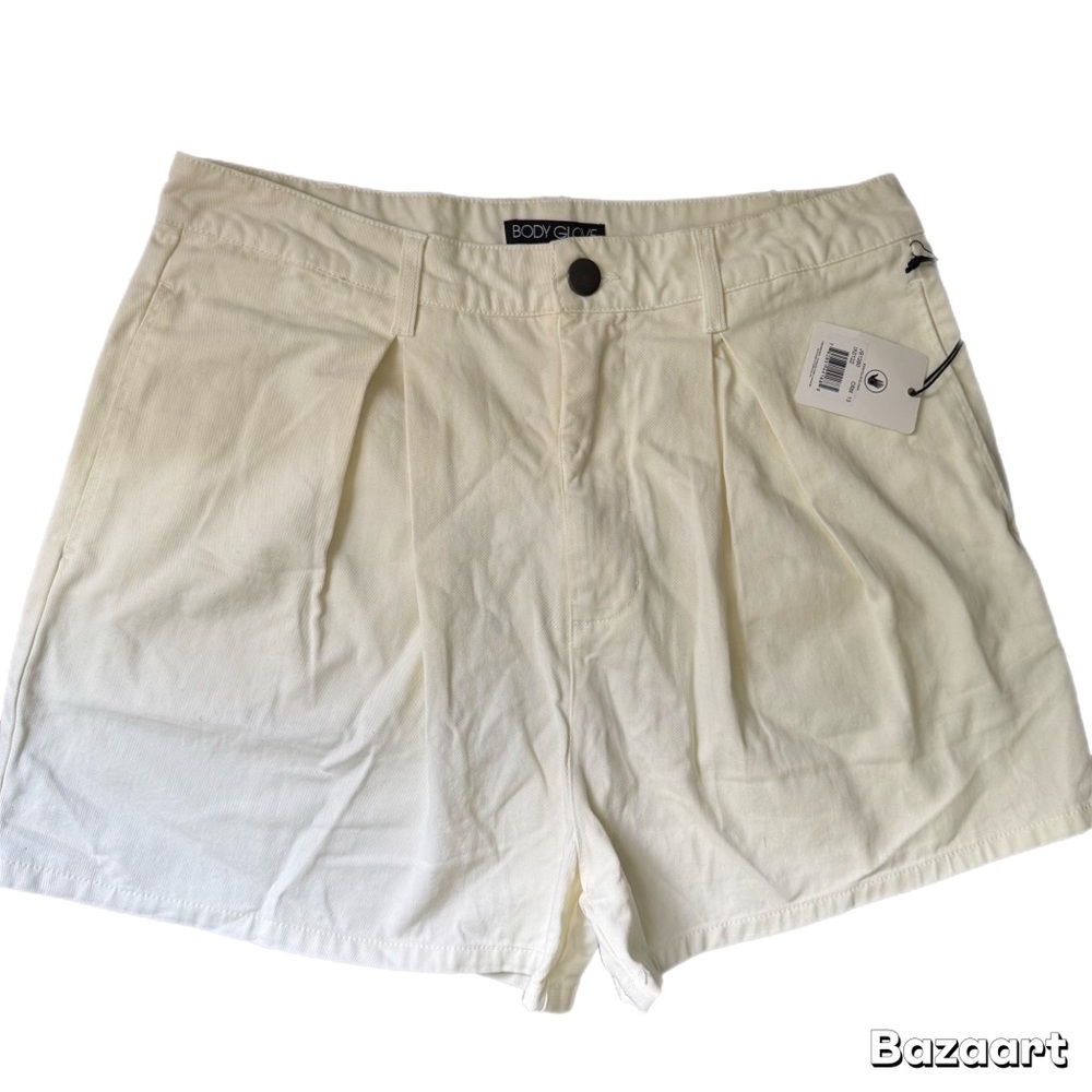 Body Glove Cream High Waist Shorts